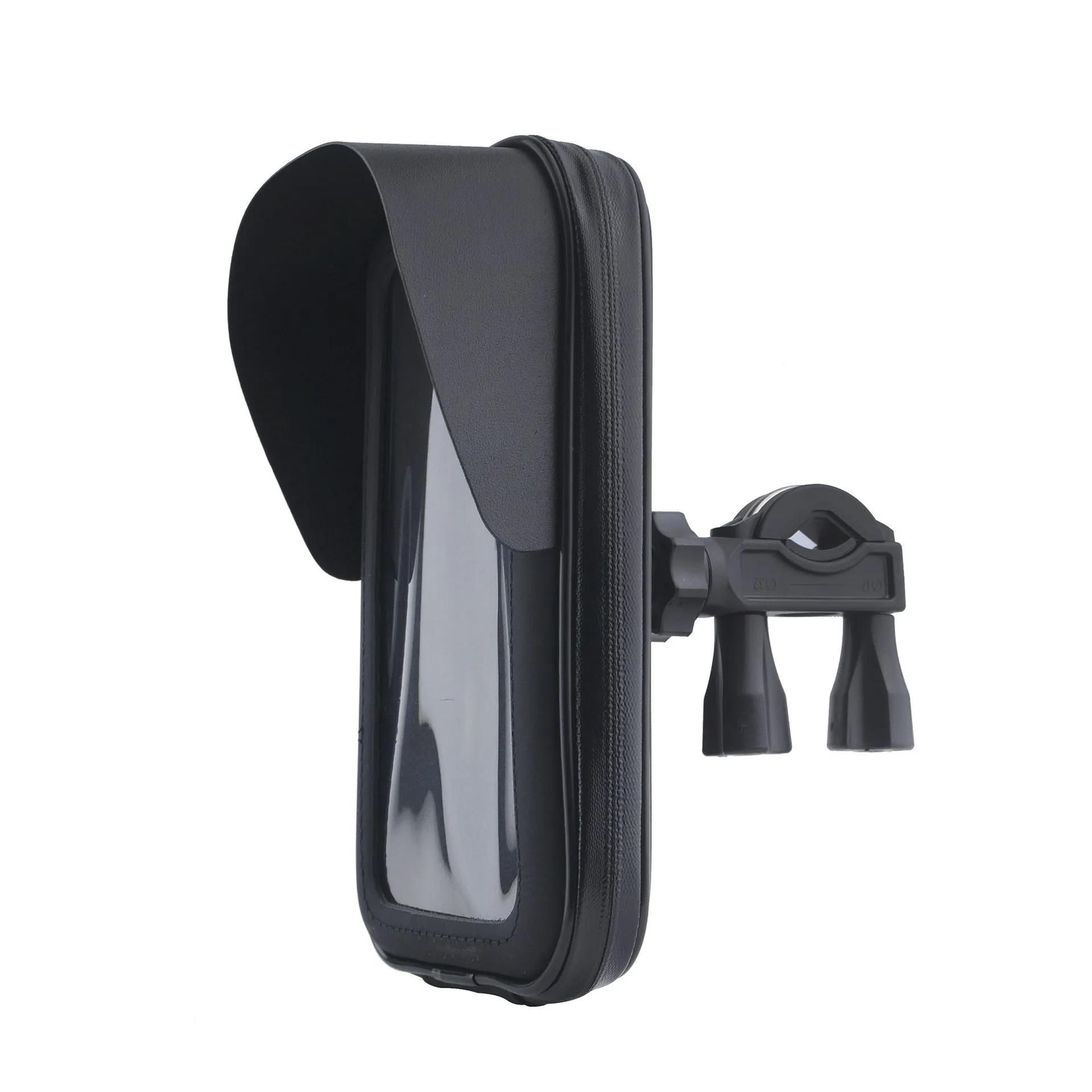 Waterproof cycling phone bag with bracket mount for bicycles in XL 6.5-inch size