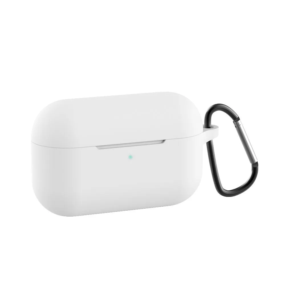 Blue silicone wallet-style protective cover for AirPods Pro charging case