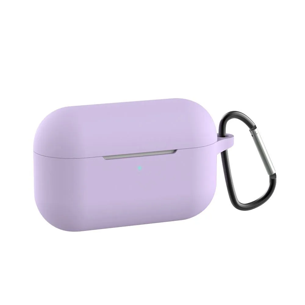 Blue silicone wallet-style protective cover for AirPods Pro charging case
