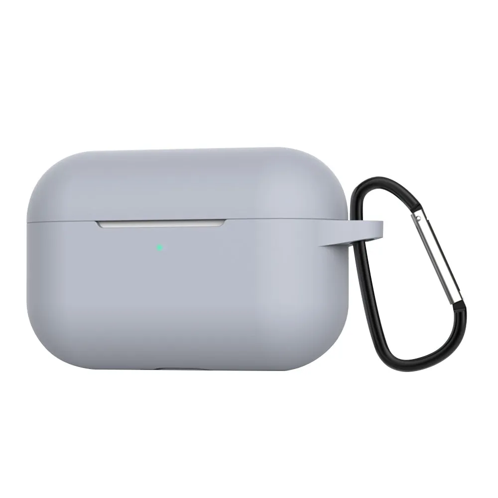 Blue silicone wallet-style protective cover for AirPods Pro charging case