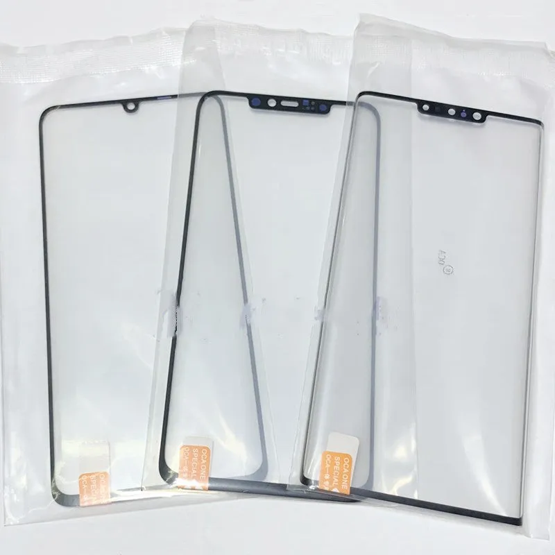 OnePlus 7 Pro touch screen replacement glass with pre-applied OCA adhesive for smartphone display repair