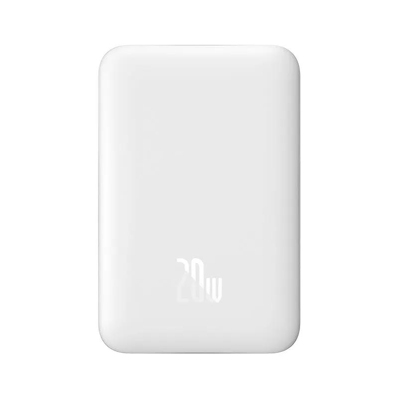 Magnetic wireless fast charging power bank in silicone non-slip shell with 10000mAh capacity