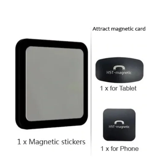 Magnetic tablet holder with twelve colour options compatible with Apple iPad Pro and Air tablets