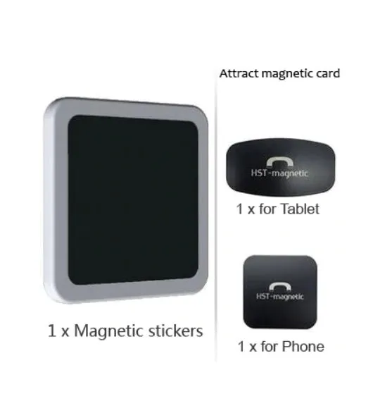 Magnetic tablet holder with twelve colour options compatible with Apple iPad Pro and Air tablets