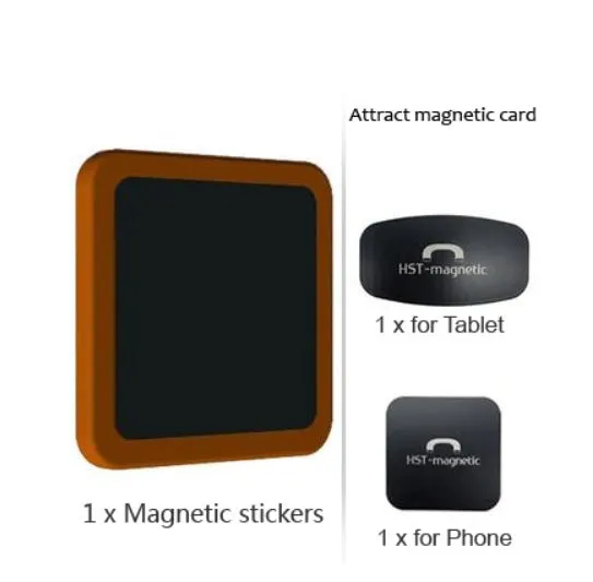 Magnetic tablet holder with twelve colour options compatible with Apple iPad Pro and Air tablets
