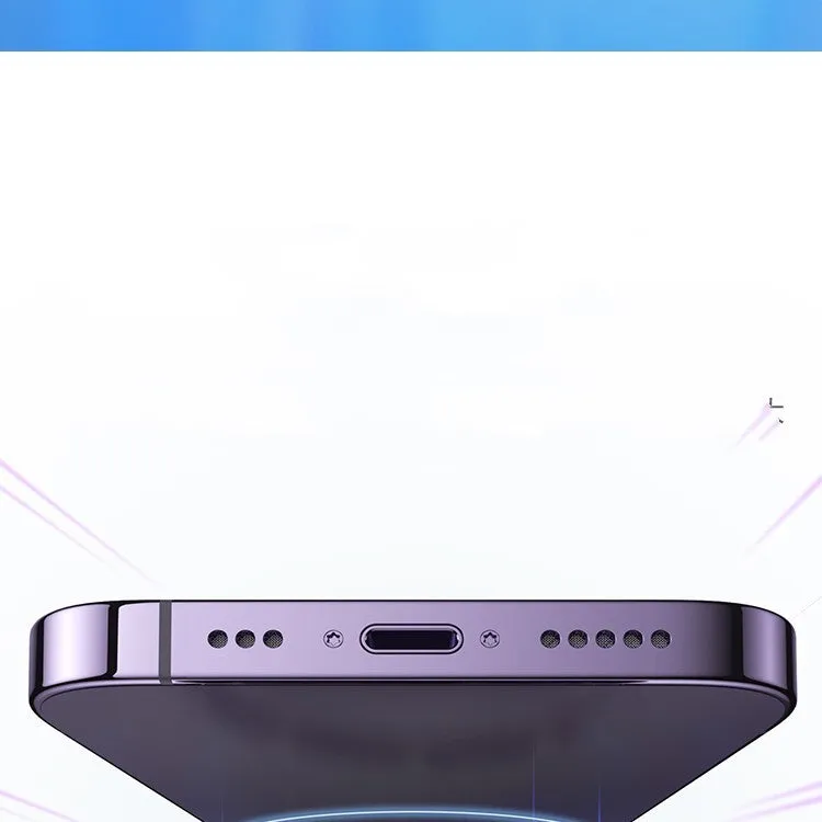 Small black portable magnetic bracket power bank with 10000mAh capacity on a table.
