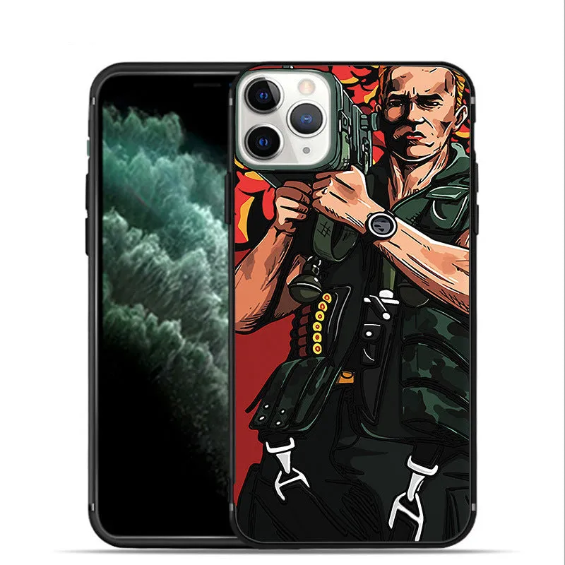 Mobile shell cannon phone case in multiple colours for iPhone 11 series with waterproof and scratch-resistant finish