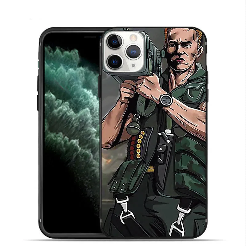 Mobile shell cannon phone case in multiple colours for iPhone 11 series with waterproof and scratch-resistant finish
