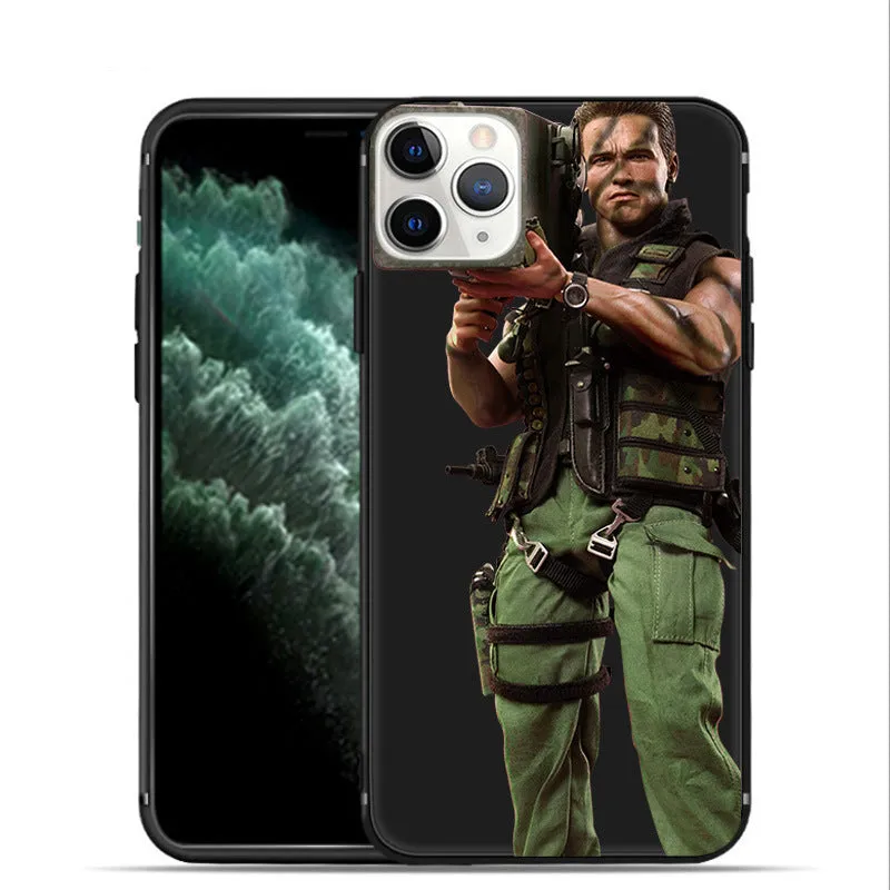 Mobile shell cannon phone case in multiple colours for iPhone 11 series with waterproof and scratch-resistant finish