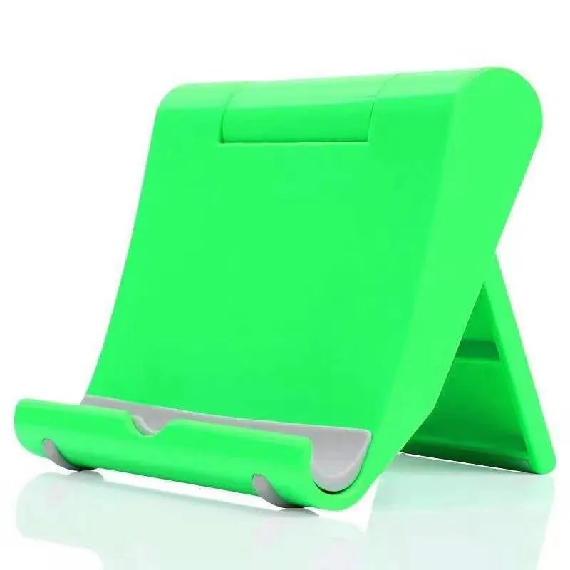 S059 universal folding phone and tablet stand in black, PP and TPR, 10cm x 8cm x 2cm, 37g