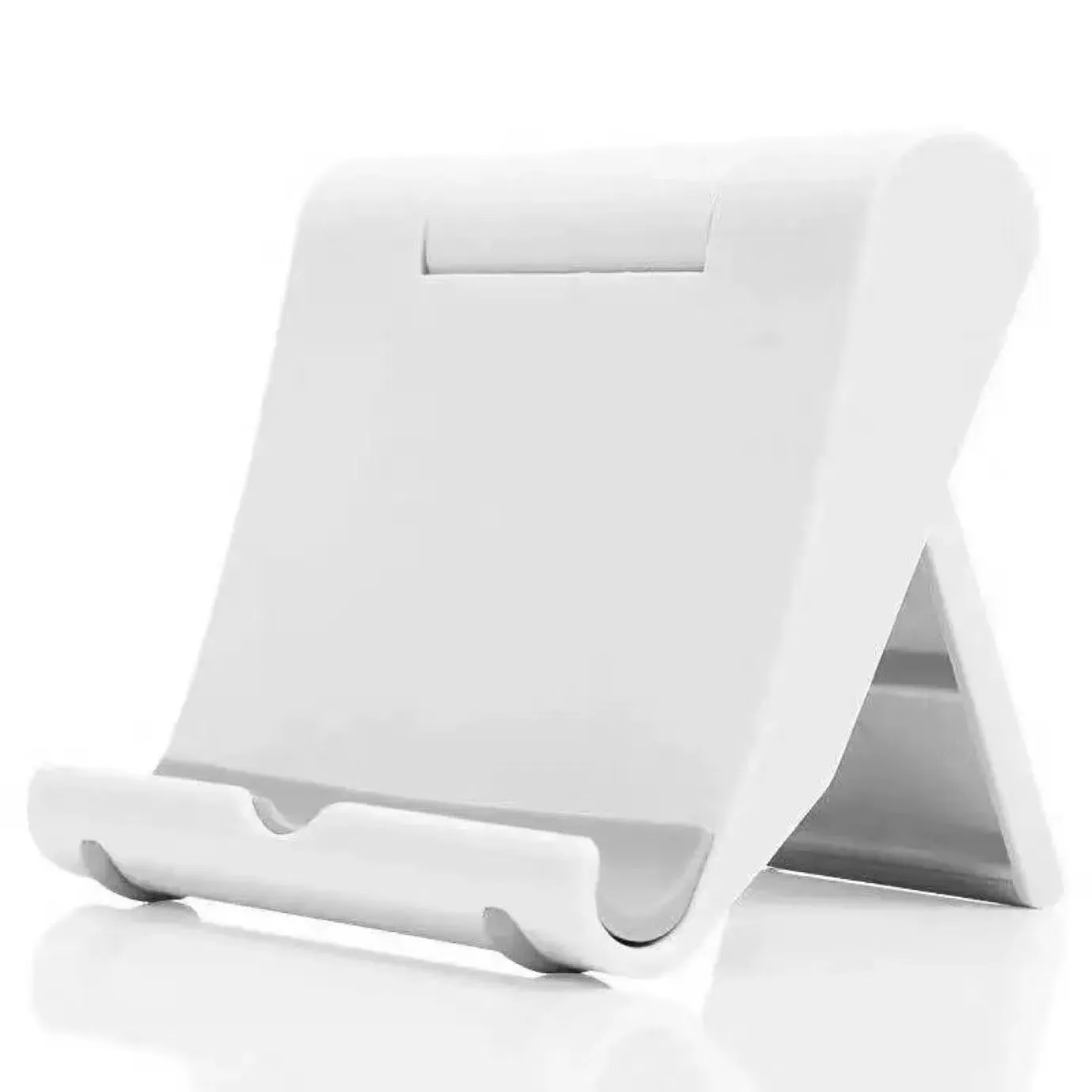 S059 universal folding phone and tablet stand in black, PP and TPR, 10cm x 8cm x 2cm, 37g