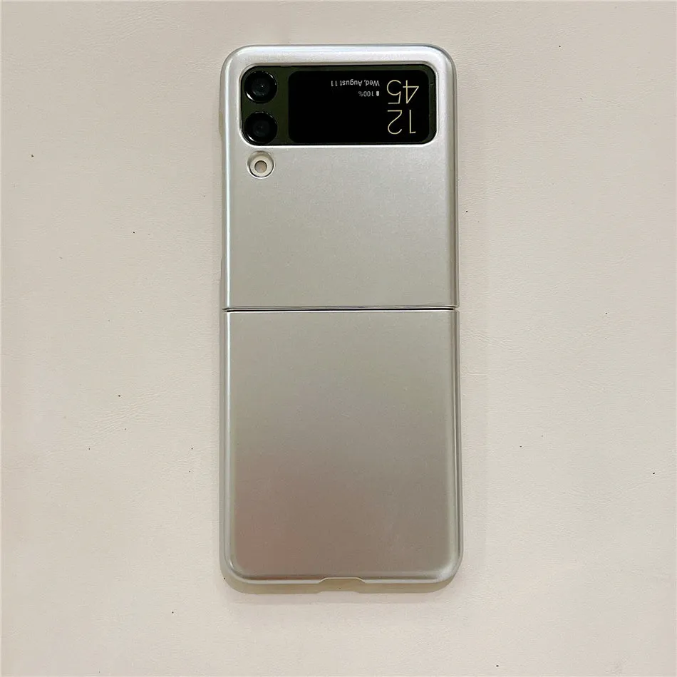 Hard mobile phone case for Samsung folding screen Z Flip4 Z Flip5 Zli3 in colour options
