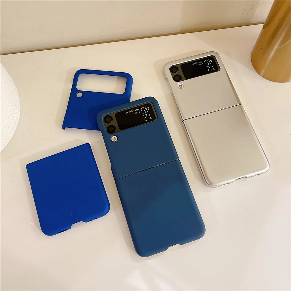 Hard mobile phone case for Samsung folding screen Z Flip4 Z Flip5 Zli3 in colour options