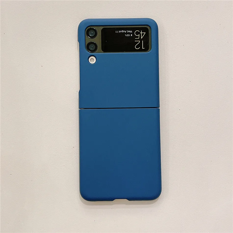 Hard mobile phone case for Samsung folding screen Z Flip4 Z Flip5 Zli3 in colour options