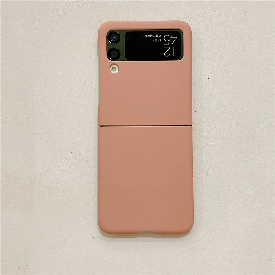Hard mobile phone case for Samsung folding screen Z Flip4 Z Flip5 Zli3 in colour options