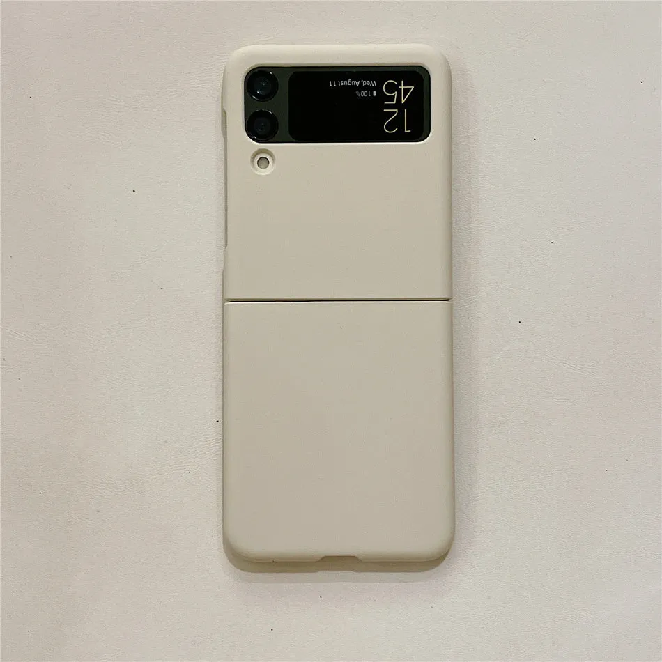 Hard mobile phone case for Samsung folding screen Z Flip4 Z Flip5 Zli3 in colour options