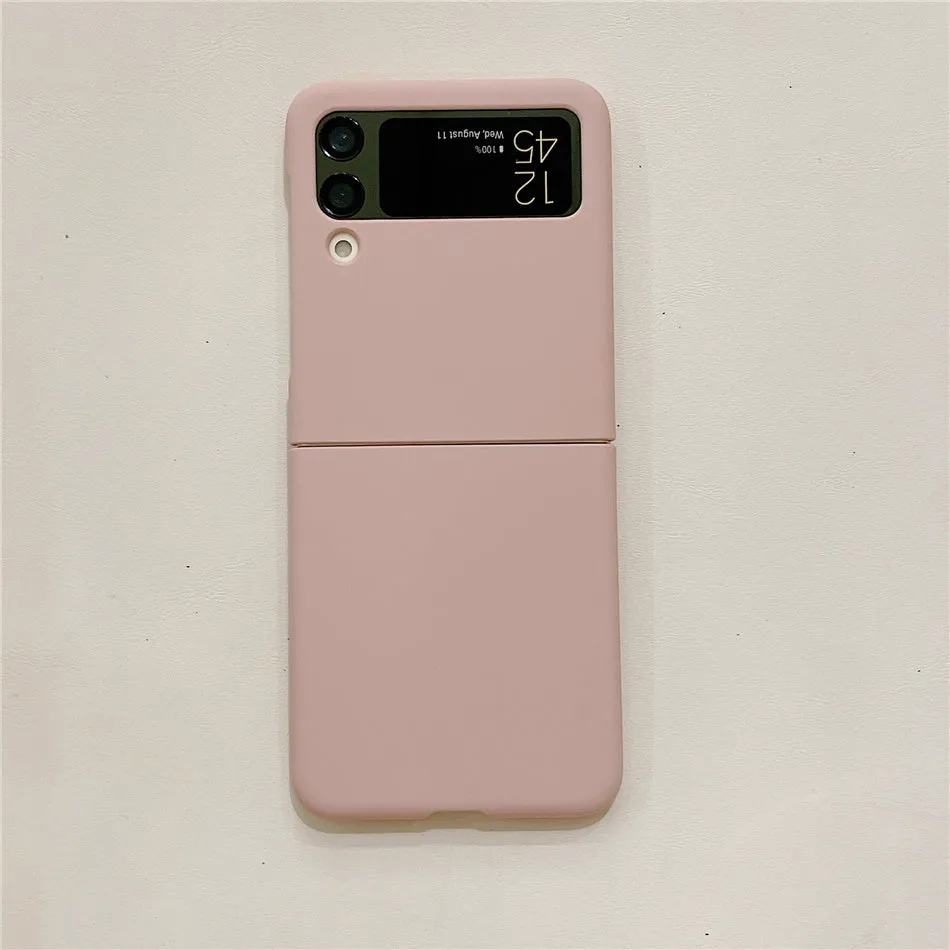 Hard mobile phone case for Samsung folding screen Z Flip4 Z Flip5 Zli3 in colour options