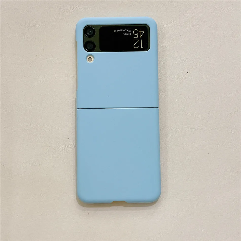 Hard mobile phone case for Samsung folding screen Z Flip4 Z Flip5 Zli3 in colour options