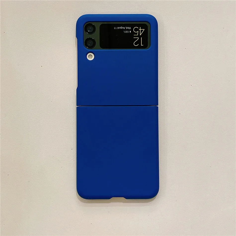 Hard mobile phone case for Samsung folding screen Z Flip4 Z Flip5 Zli3 in colour options