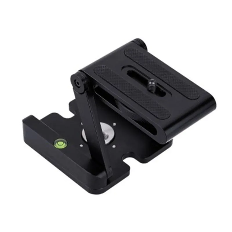 Z Flex Tilt Head desktop tripod made of CNC machined aluminium alloy with multi-angle folding tilt head