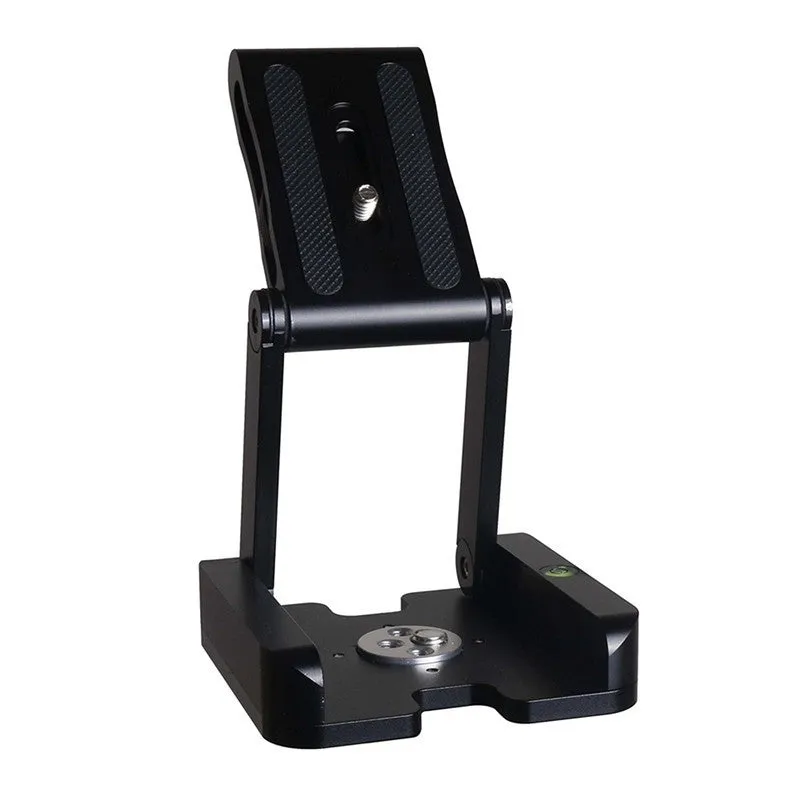 Z Flex Tilt Head desktop tripod made of CNC machined aluminium alloy with multi-angle folding tilt head