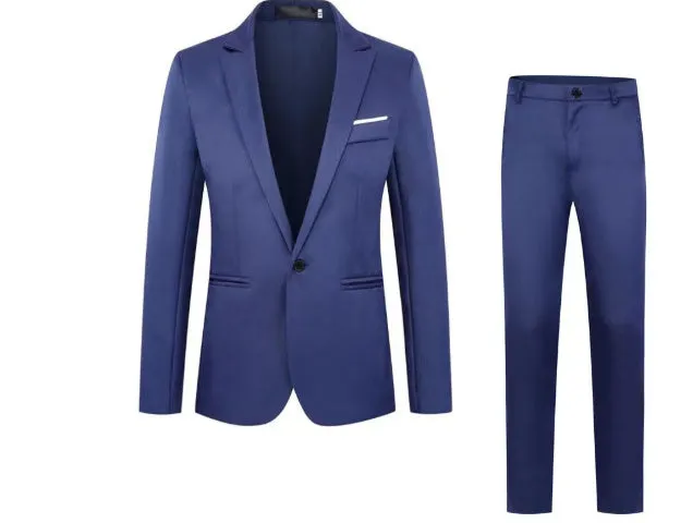 Men's wedding tuxedo jacket in acetate fibre, loose fit, available in eight colours