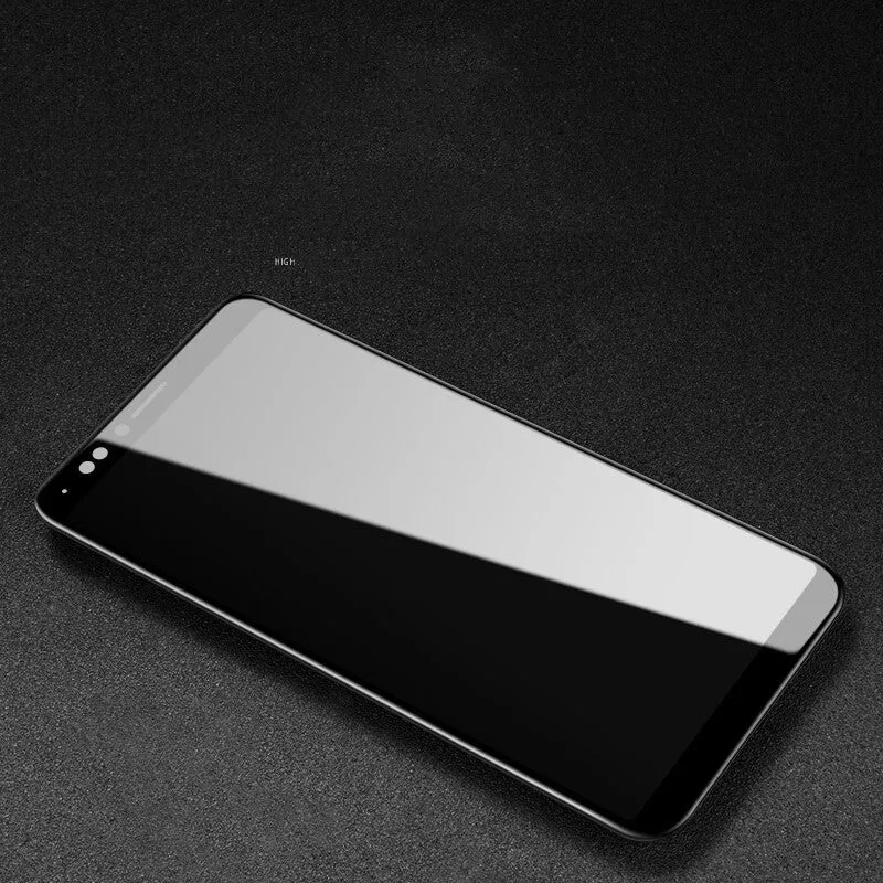 Tempered glass full screen film for Google Pixel 4 XL HD black with anti-fingerprint coating