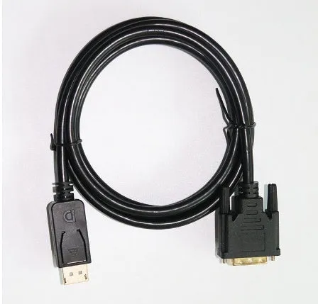 DP to DVI cable adapter cable 1.8 metres copper wire for computer monitor connection