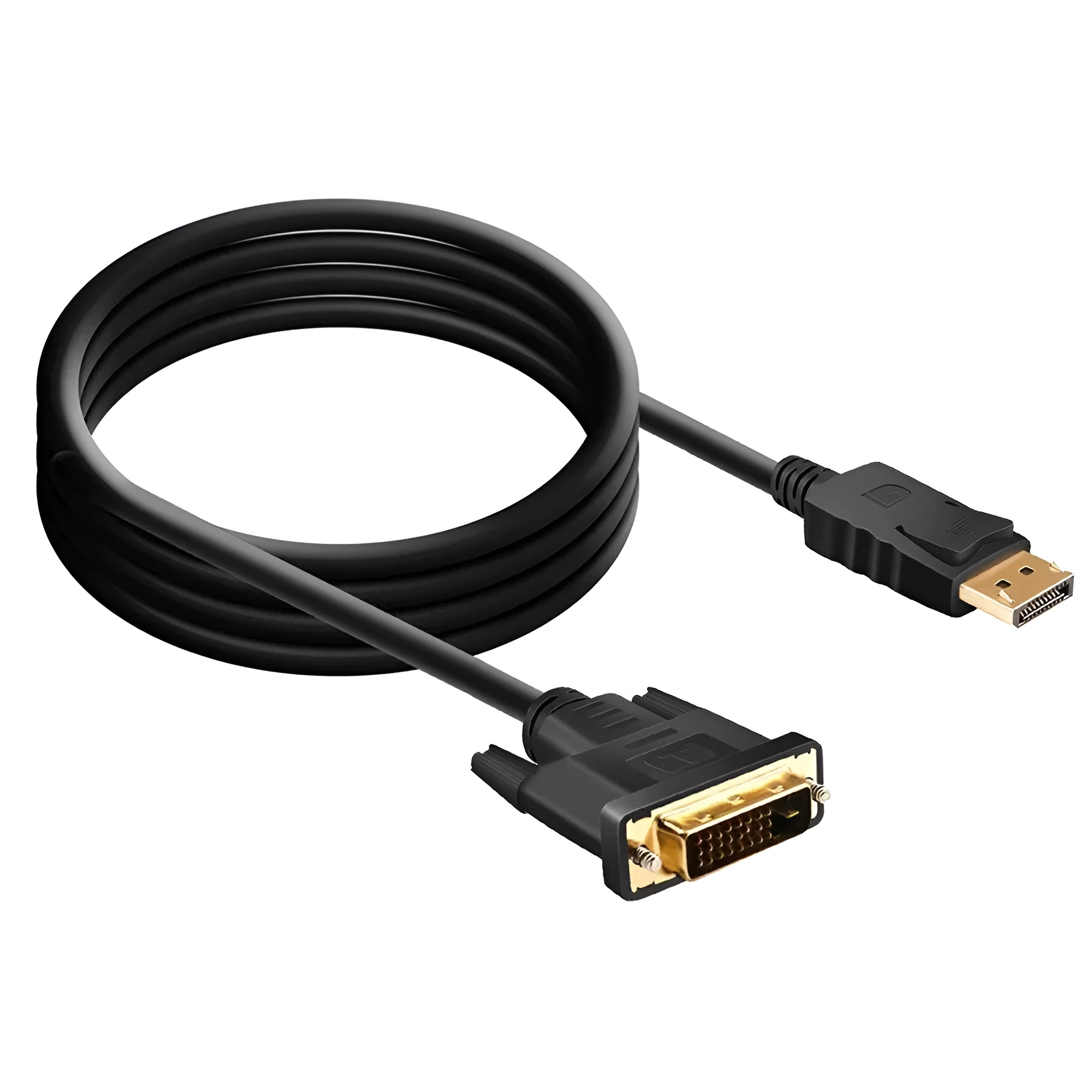 DP to DVI cable adapter cable 1.8 metres copper wire for computer monitor connection