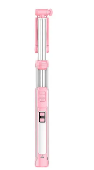 Pocket Video Studio all-in-one kit with ring light and smartphone holder in black, white, and pink colour options