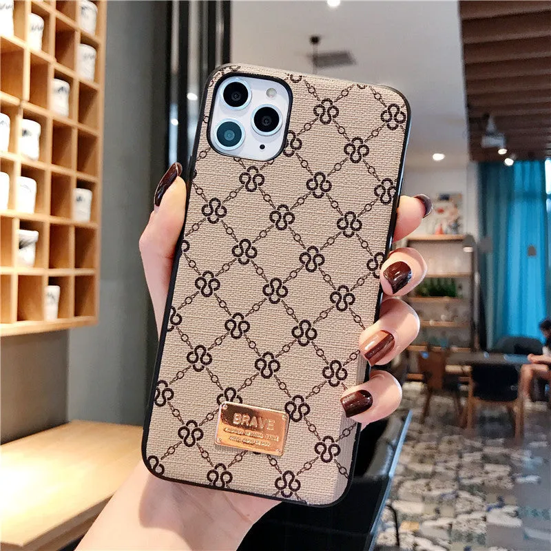 Tide Brand anti-drop TPU phone case for iPhone 11 Pro in Four-leaf clover style