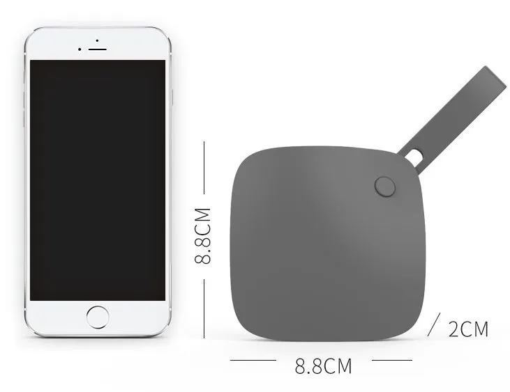 Streamer Mobile Power Hand Warmer in black with double-sided heating and battery display