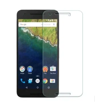 Nexus 6P tempered glass screen protector front film with arc edge die for scratch resistance