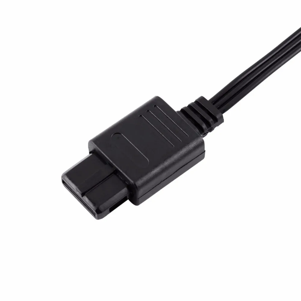 Nintendo 64 AV composite cable 1.8m with red white yellow colour-coded connectors for N64 console TV connection