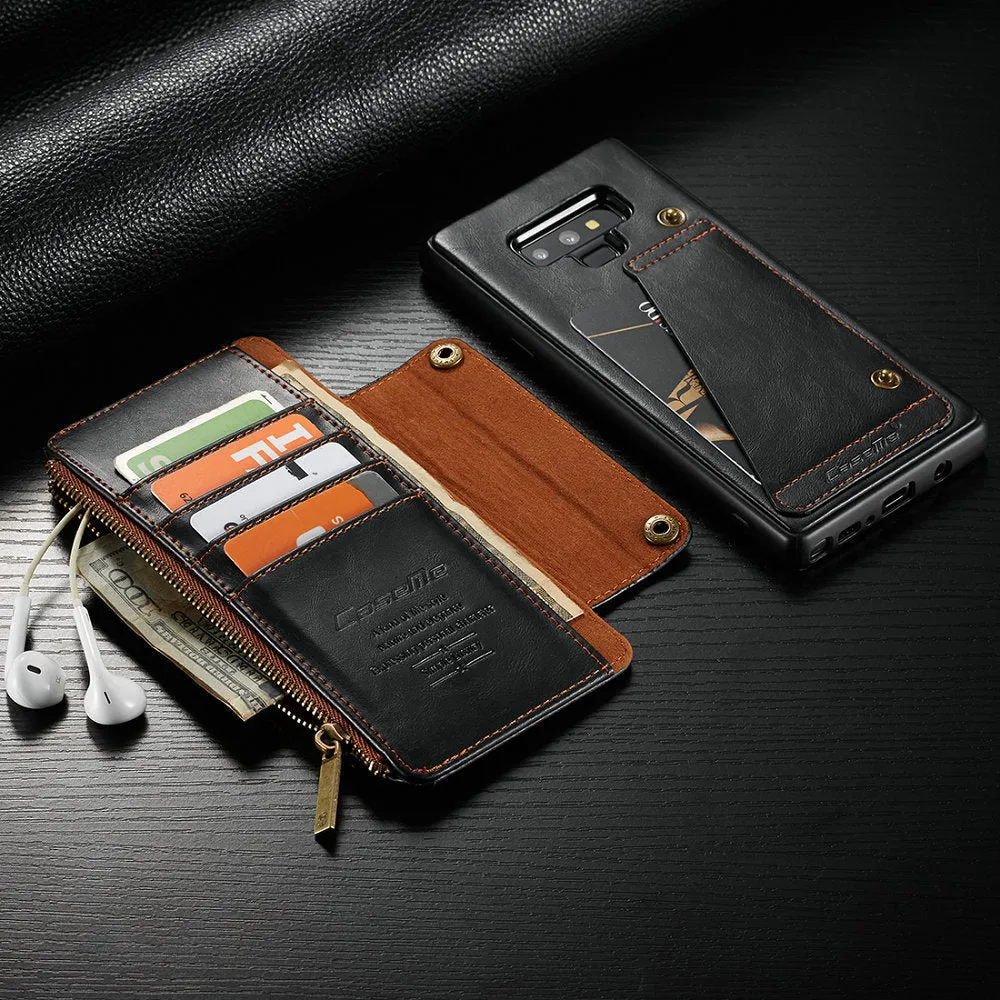 PU leather flip phone case for Samsung Galaxy Note9 in three colour options