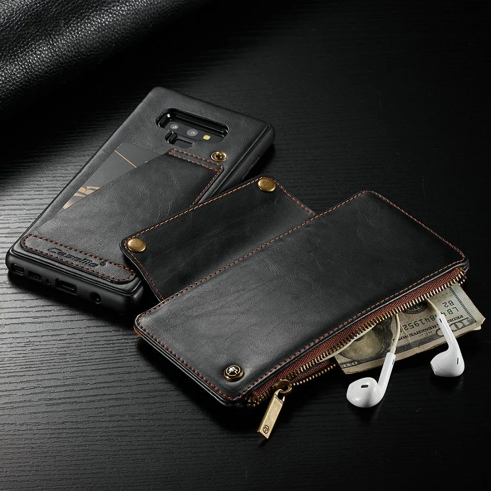PU leather flip phone case for Samsung Galaxy Note9 in three colour options