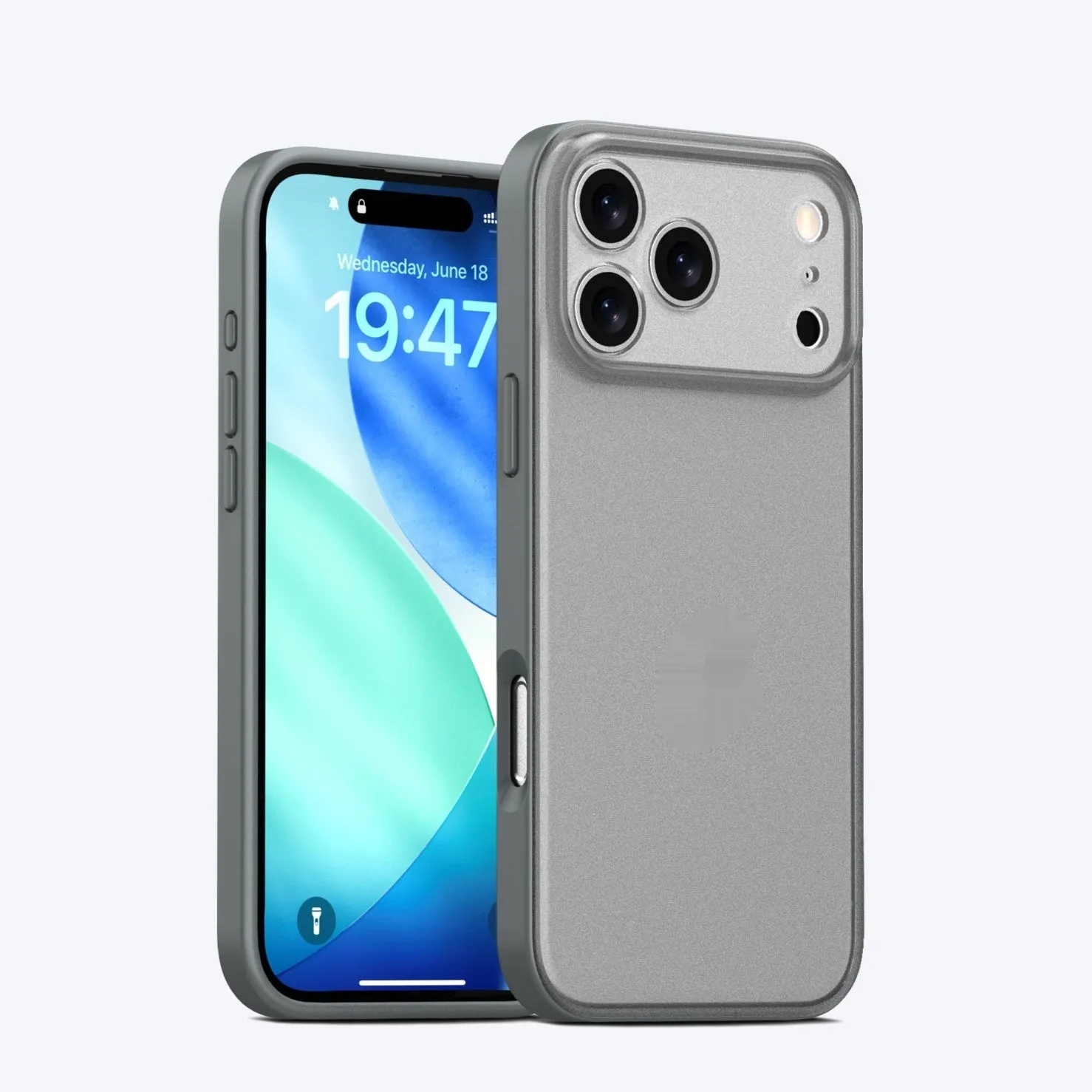 Skin Feeling Oil Injection all-inclusive fine hole phone case for iPhone 17 in eight colour options with anti-slip anti-fall protection