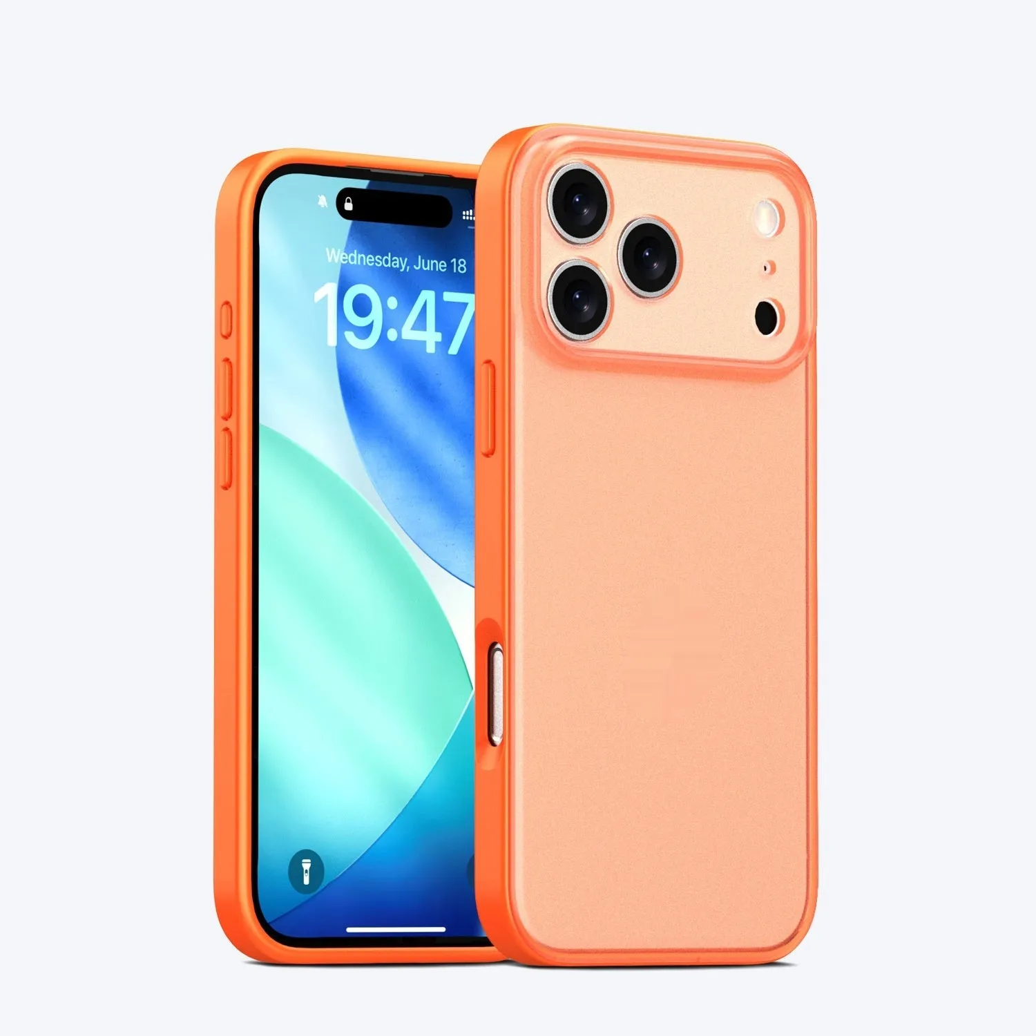 Skin Feeling Oil Injection all-inclusive fine hole phone case for iPhone 17 in eight colour options with anti-slip anti-fall protection