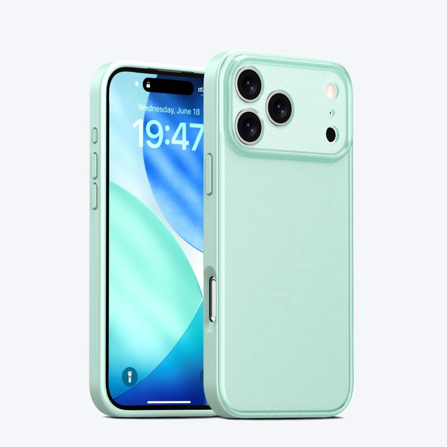 Skin Feeling Oil Injection all-inclusive fine hole phone case for iPhone 17 in eight colour options with anti-slip anti-fall protection