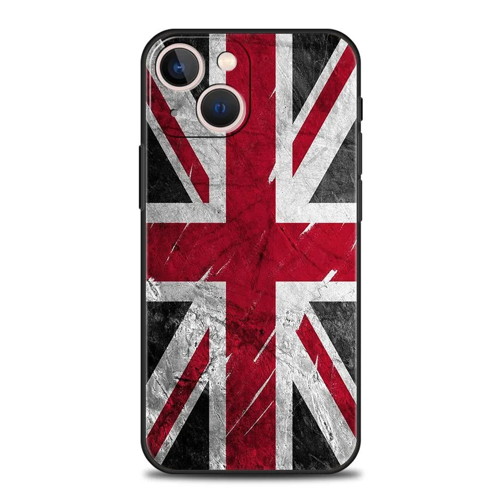 TPU back cover phone case with painted cartoon plant design for iPhone 13 Pro series