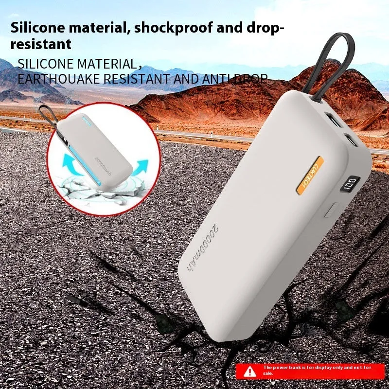 Silicone protective cover for Cool CP25 power bank 20000 mAh in black gray and pink