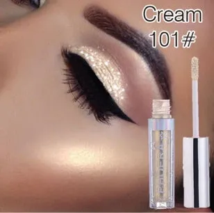 PHOERA Magnificent Metals Glitter and Glow Liquid Eyeshadow in 12 colours with holographic 3D effect in portable 21g bottles