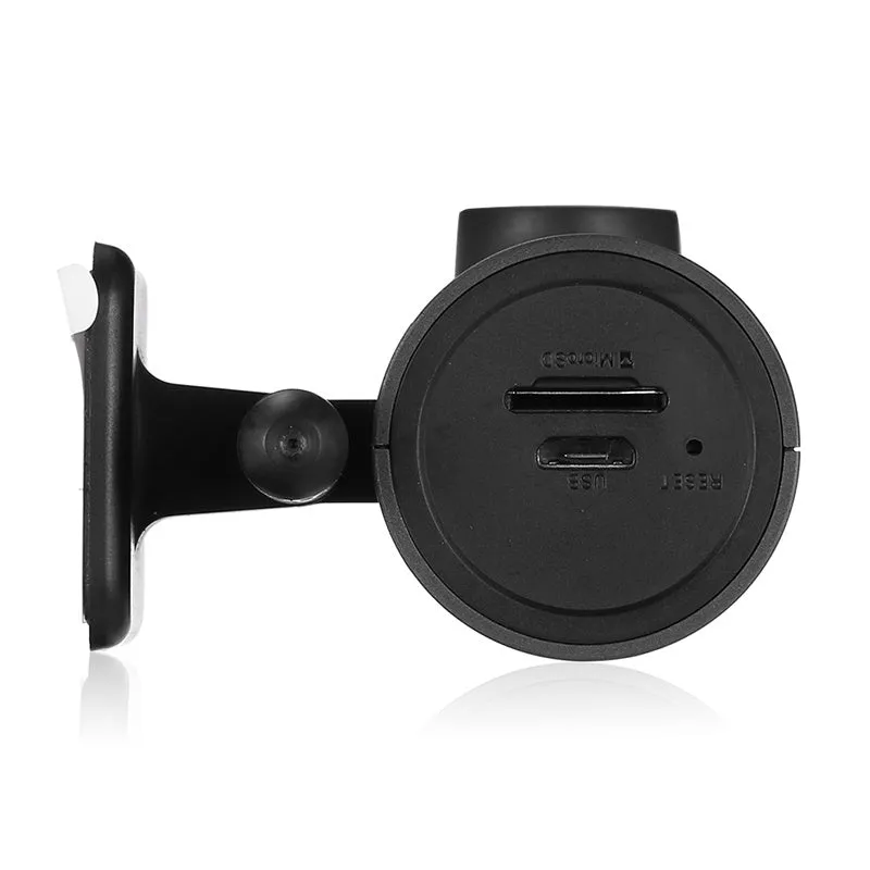 Car dashcam with smart WiFi DVR, 1080P Full HD, voice control, and 130-degree wide-angle lens