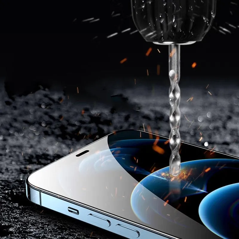 Full screen borderless tempered glass screen protector for iPhone 12 Mini 12 Pro 11 XR XS X 8 7 6S SE