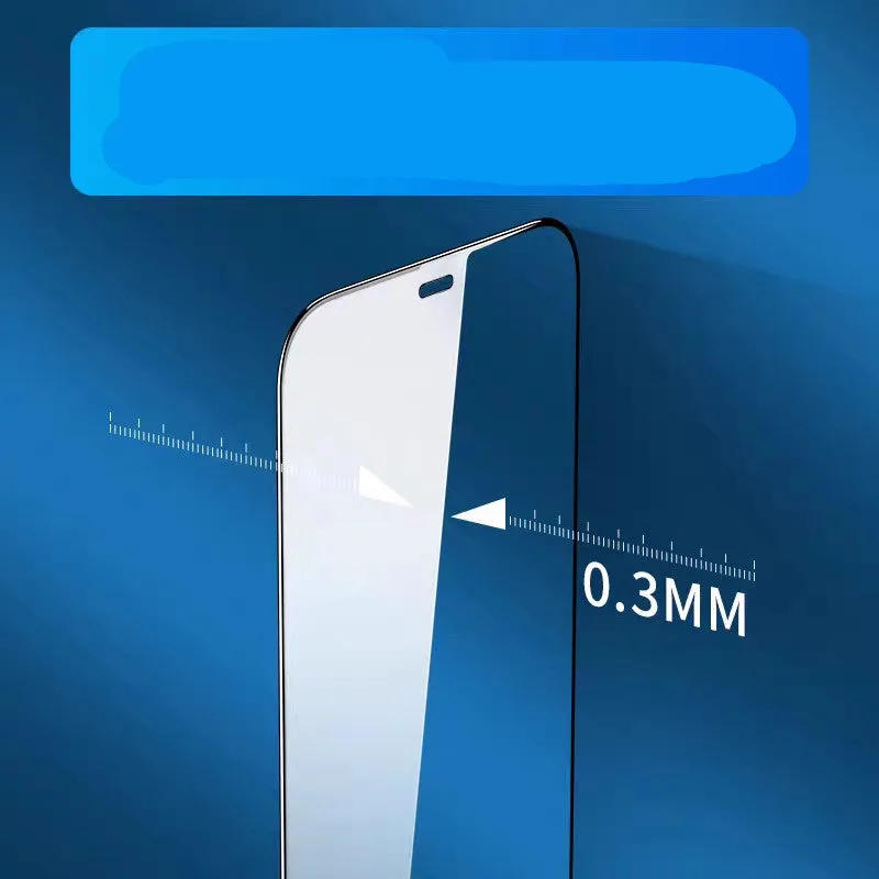 Full screen borderless tempered glass screen protector for iPhone 12 Mini 12 Pro 11 XR XS X 8 7 6S SE