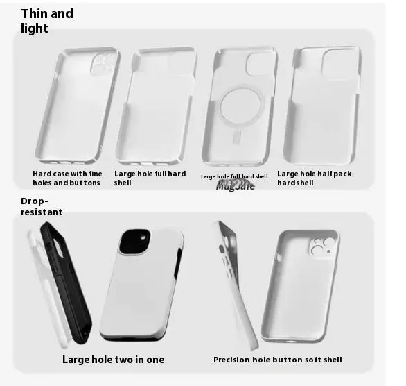 Gray tiger leather pattern hard shell phone case for iPhone with large hole cutout