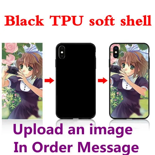 Custom TPU phone case with solid colour painted finish for iPhone 15 Pro Max
