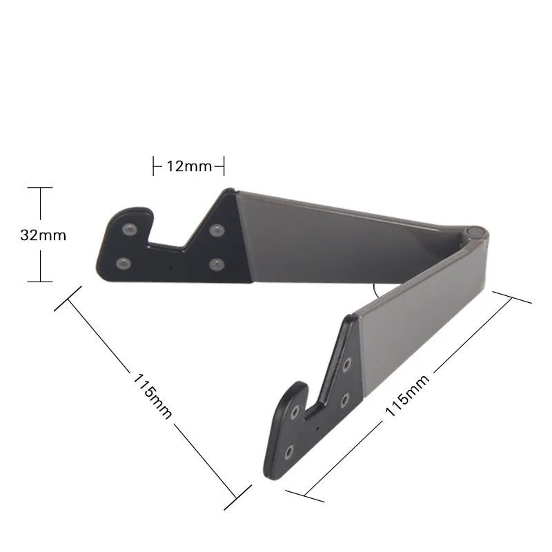 Universal mobile phone holder in black for car dashboard or windscreen mounting, general model