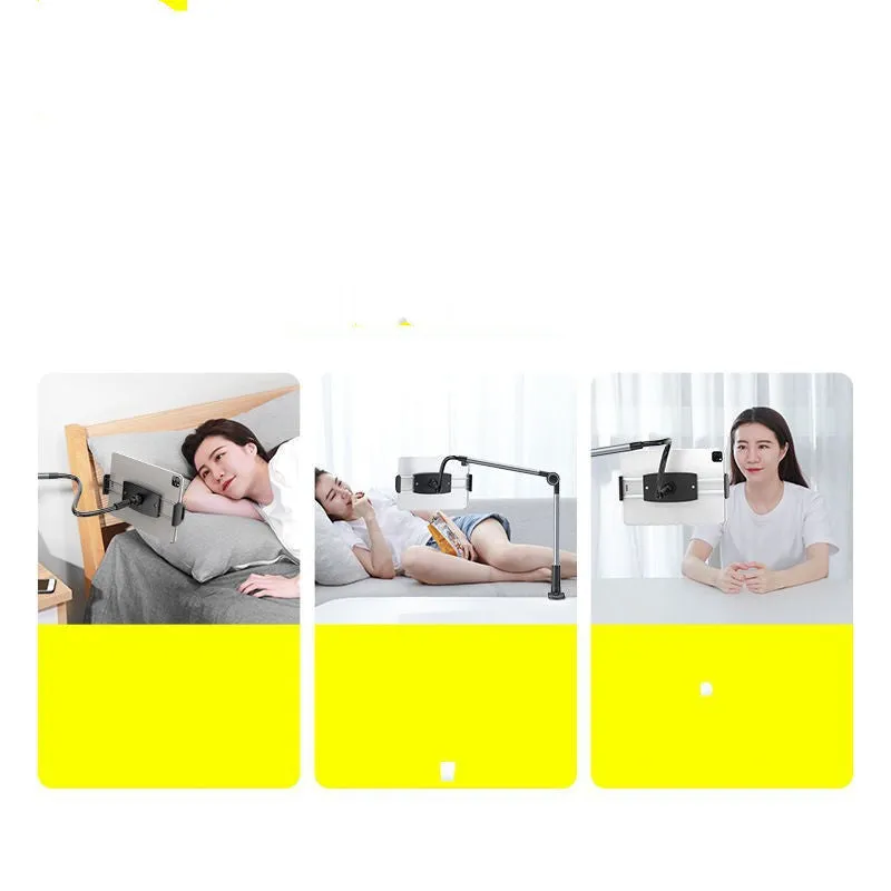 Lazy Man Stand phone tablet holder in dark grey colour, hands-free design for sofa or bed use