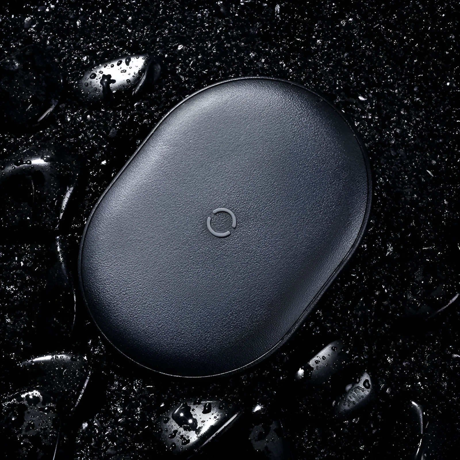 Baseus Rough Wireless Charging Pad in black or white with Type-C port